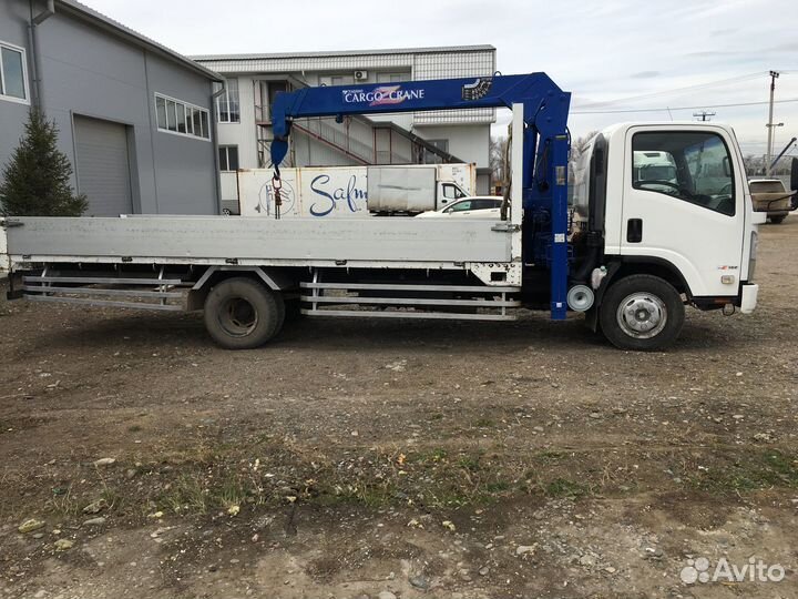 Isuzu NQR75 с КМУ, 2012