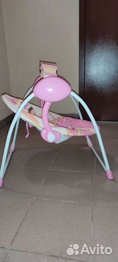 Детские электронные качели для новорожденных