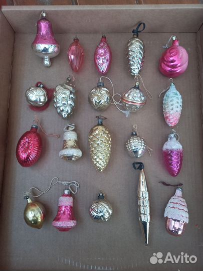 Елочные игрушки СССР