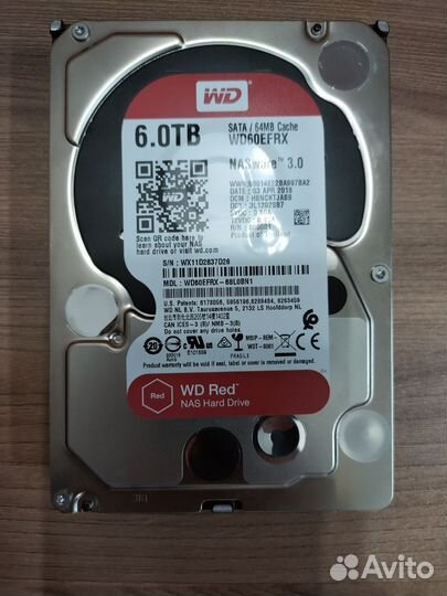 Жесткий диск WD 6Тб