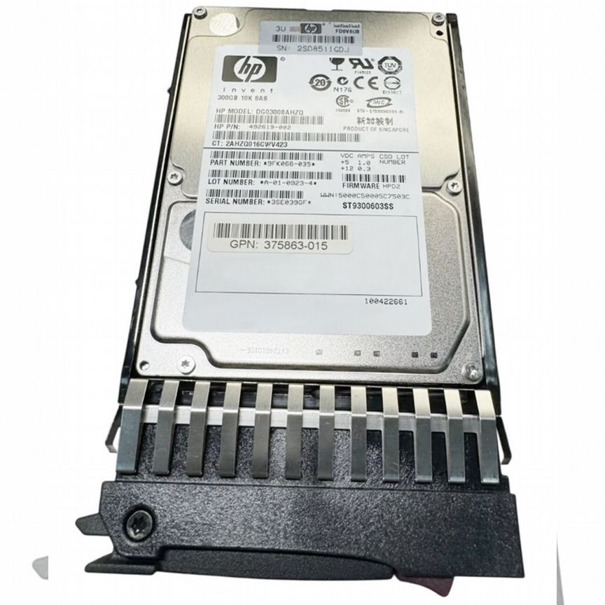 [507284-001] Жесткий Диск Hp 300gb Sas 2,5" Hdd 507284-001