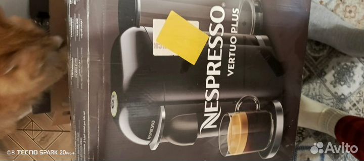 Капсульная кофемашина nespresso vertuo plus