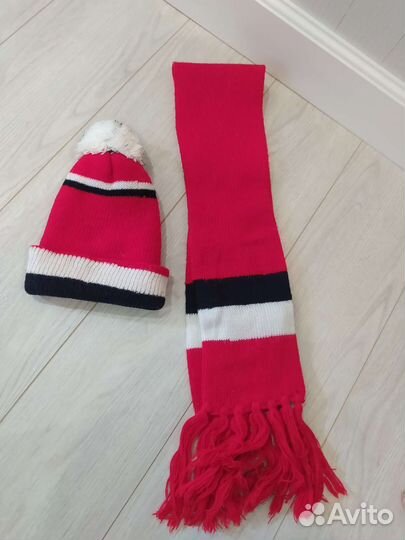 Комплект шапка, шарф