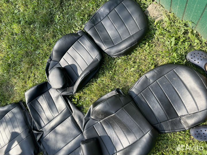 Чехлы на hyundai solaris 1