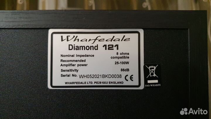 Колонки Wharfedale Diamond 121