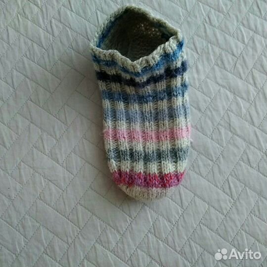 Носки шерстяные, следки и варежки