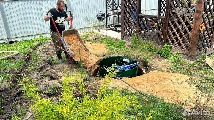 Водопровод на дачу с гарантией