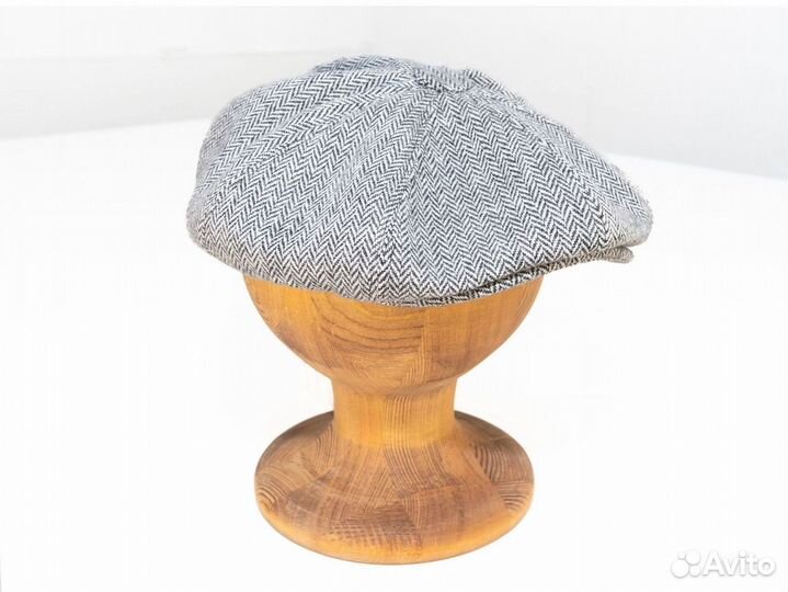 Твидовая кепка восьмиклинка