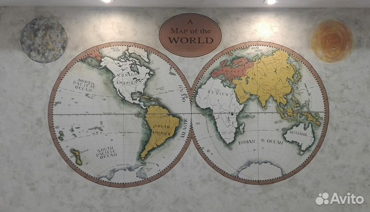 Оформление стен (художественная роспись)