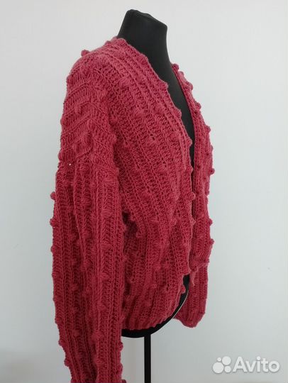 Кардиган женский вязаный ручная работа