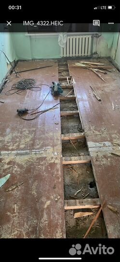 Демонтажные работы и вывоз мусора