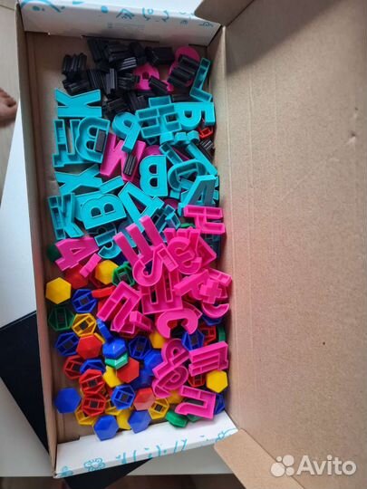 Мольберт детский Ника плюс магнитный набор