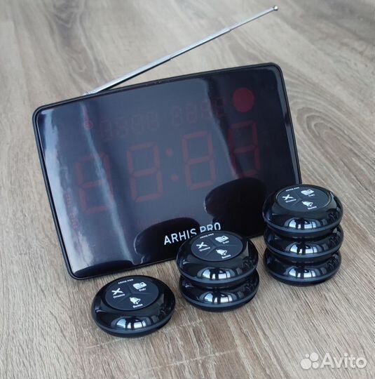 Табло и беспроводная кнопка вызова персонала