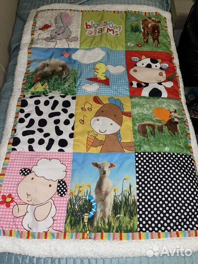 Коврик развивающий «ELC” +игрушка ослик