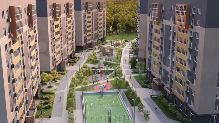 2-к. квартира, 69,8 м², 10/10 эт.