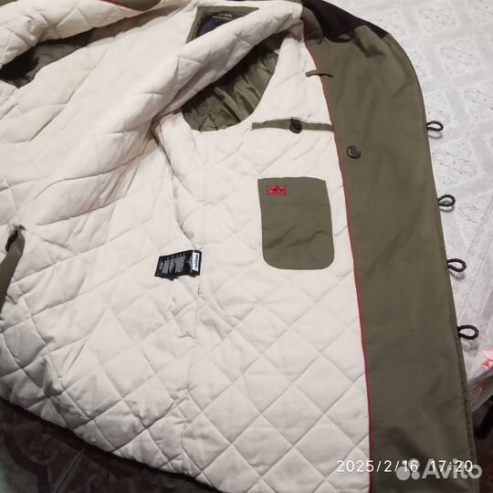 Тренч утепленный