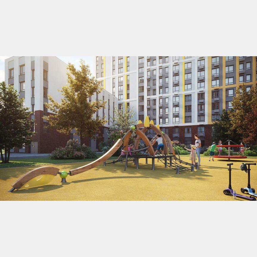 1-к. квартира, 36,6 м², 22/24 эт.