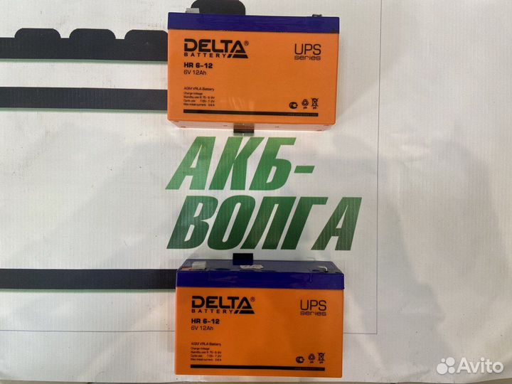 Аккумулятор Delta HR 6-12