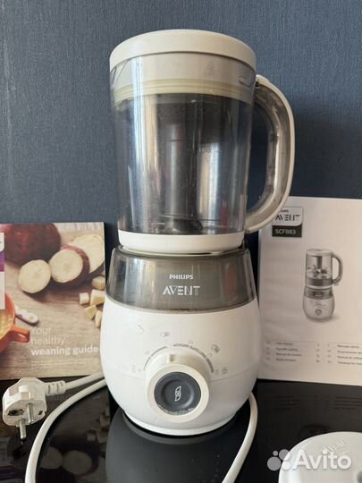Пароварку блендер avent