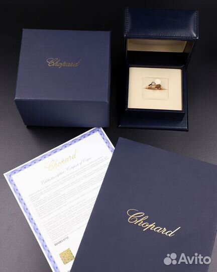 Кольцо Chopard Happy Hearts Wings Diamond 82A083