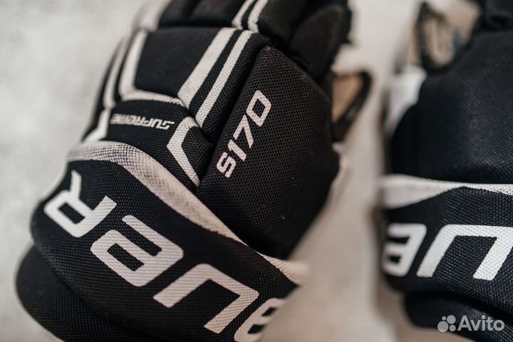 Краги хоккейные Bauer supreme S170 размер 9