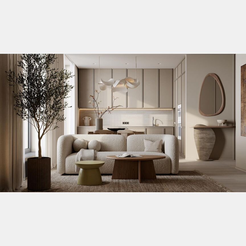 2-к. квартира, 53,4 м², 2/40 эт.