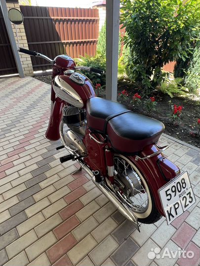 Ява 360 старушка 1954 года выпуска с документами