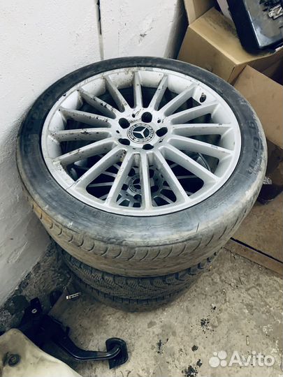 Колеса шины диски мерседес амг