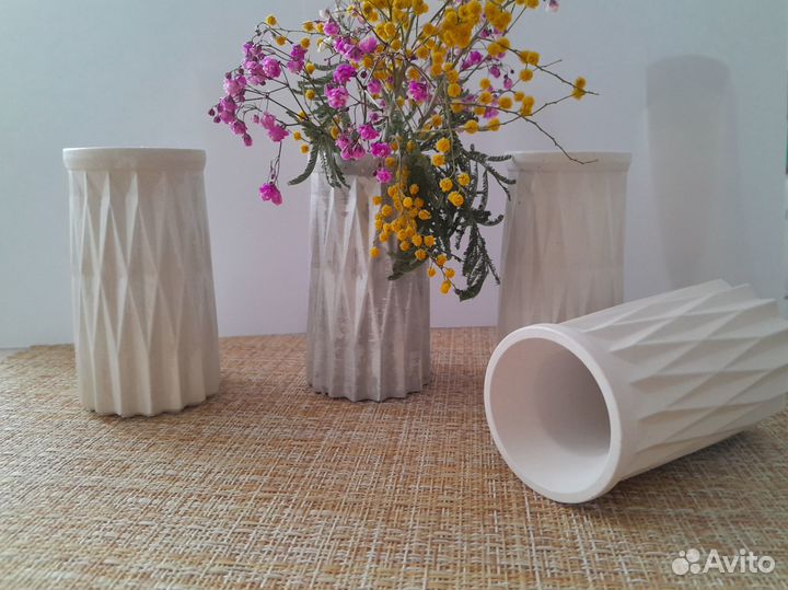 Ваза для сухоцветов декоративная