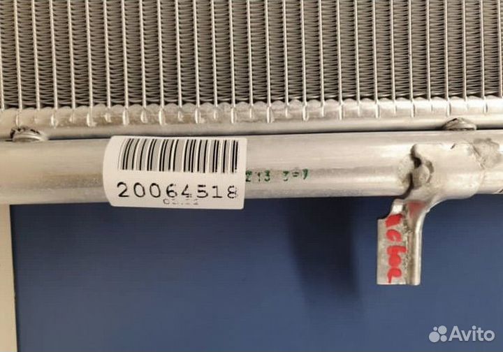 Радиатор кондиционера chevrolet cruze 2009-2016