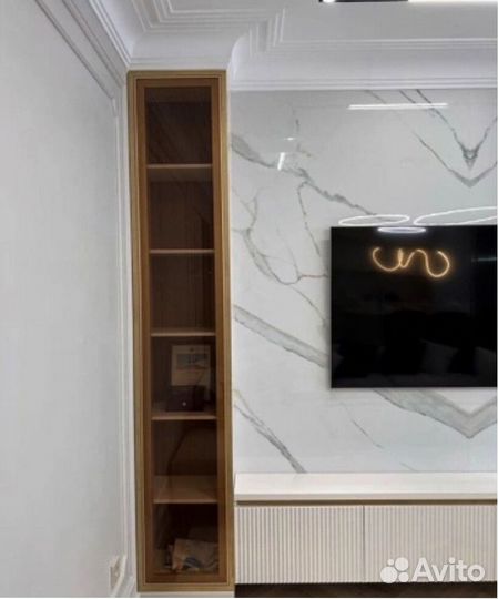 Шкаф на заказ цвет слоновая кость