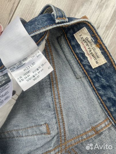 Женские джинсы levis 501