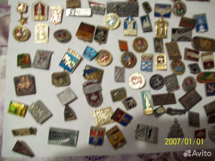 Коллекционирование значки