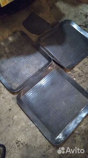 Ковры салона на ваз, резиновые