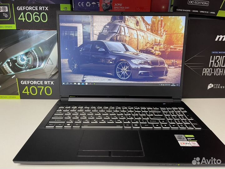 Новый игровой ноутбук с гарантией