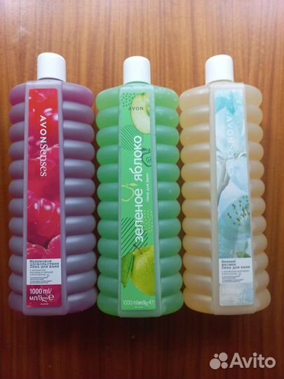 Лосьон для тела и пена для ванн avon