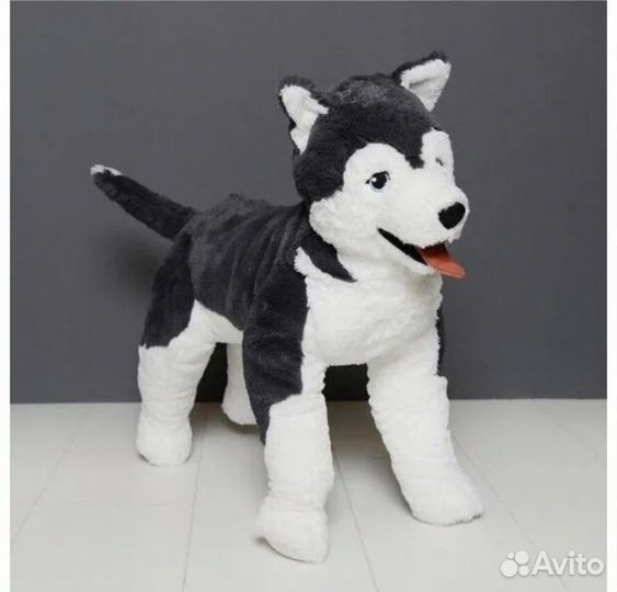 Плюшевая собака из Икеи