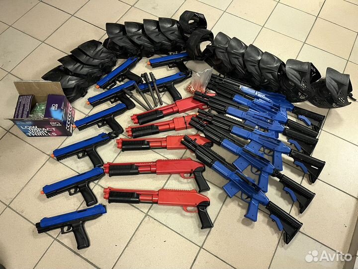 Детский пейнтбол