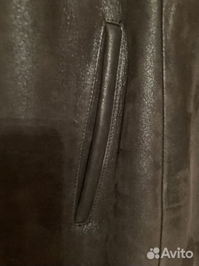 Дубленка натуральная женская с капюшоном