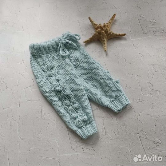 Штанишки вязанные