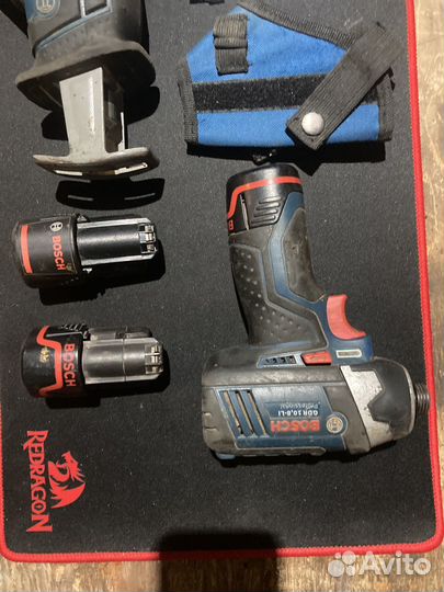 Bosch GSA 10,8V-Li+GDR 10,8-Li набор инструмента