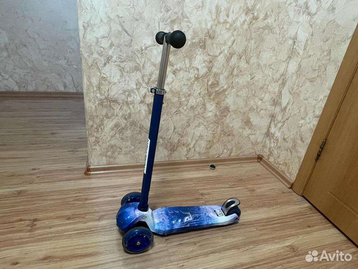 Самокат детский трехколесный бу