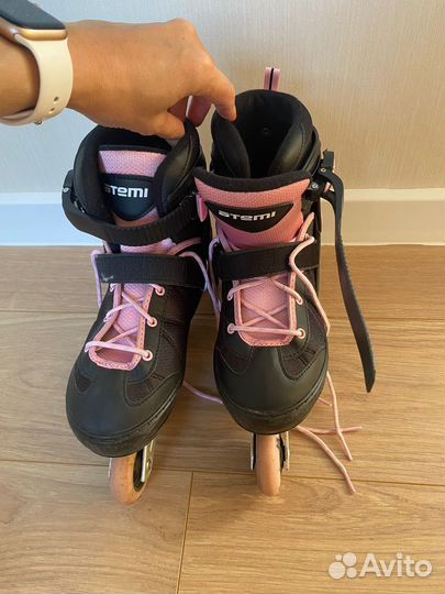 Ролики раздвижные atemi 37-41 размер