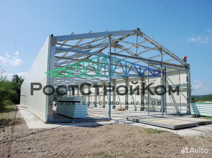 Строительство ангаров, складов, зернохранилищ