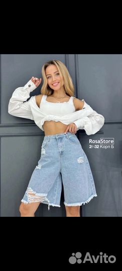Джинсовые шорты