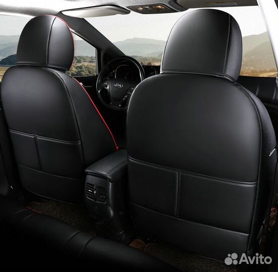 Автомобильные чехлы из экокожи