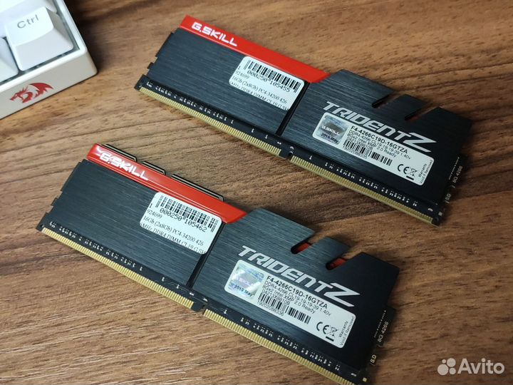 DDR4 G.skill trident Z 16GB (2x8GB kit) 4266MHz