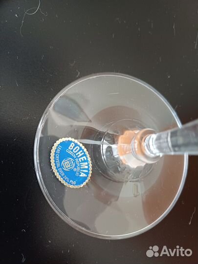 Хрустальные бокалы для вина Богемия