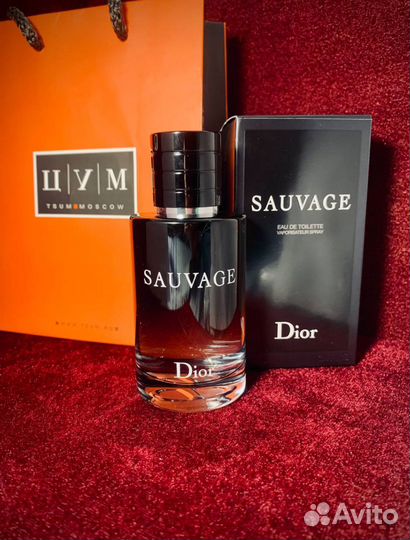 Духи Dior sauvage 100мл мужские