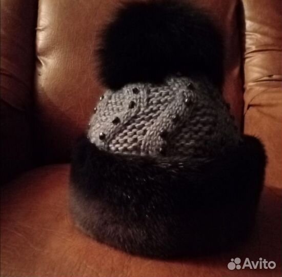 Шапка зимняя женская